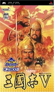PSP - Sangokushi V/Romance of the Three Kingdoms V JAPON avec emballage d'origine