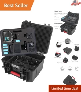 Double-Layer Waterproof Case for G*Pro and DJI OSMO Action - ABS Construction - Picture 1 of 9