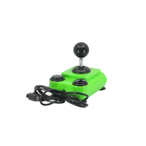 ArcadeR 9-poliger Joystick kompatibel zu Sinclair Atari C64 Sega grün - Bild 1 von 3