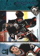 1997-98 (SABRES) Pacific Omega Emerald Green #27 Steve Shields