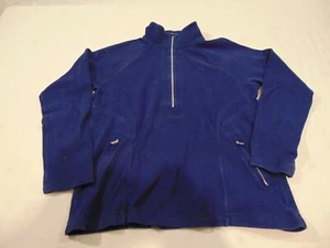Tommy Bahama womens Blue jacket SIZE S cotton 1/4 zip fitted (V) GUC  - Picture 1 of 9