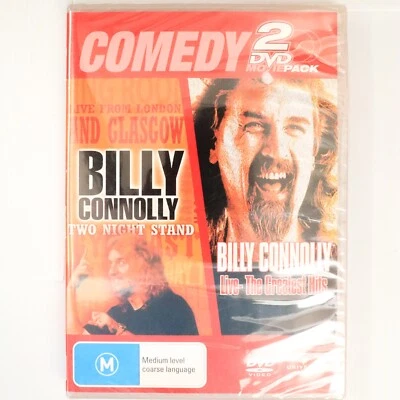 NEW Billy Connolly: Two Night Stand / Billy Connolly Live: The Greatest Hits DVD - Image 1 of 4