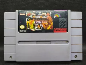 WWF Super Wrestlemania - Super NES Nintendo SNES US - SNS-WF-USA - Picture 1 of 7