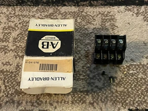 NUOVO BLOCCO CONTATTI ALLEN-BRADLEY X-241076 SCATOLA APERTA - Foto 1 di 2