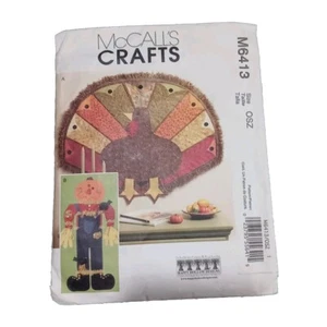 Patrones de costura de decoración de Halloween y Acción de Gracias artesanías McCall's parcialmente cortados - Imagen 1 de 3