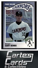 Gary Denbo 1990 Sportsprint Prince William Cannons #2  New York Yankees  MGR