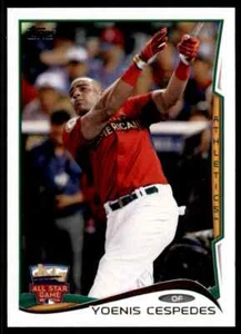 2014 Topps Update Yoenis Cespedes #US-191 Oakland Athletics - Picture 1 of 2