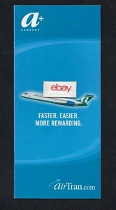 AIR TRAN AIRWAYS BROSCHÜRE 9/2006 A+ BELOHNUNGSPROGRAMM B717 - Bild 1 von 1