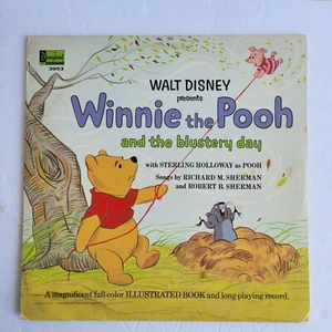 Walt Disney 24 Seiten Mitlesebuch und Schallplatte Winnie Puuh 1978 - Bild 1 von 12
