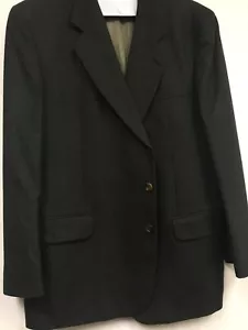 48L Oscar De La Renta Hombre Traje Chaqueta Hecha en Colombia con 2 Botones - Imagen 1 de 4