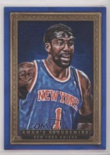 2013-14 Panini Court Kings Portraits Blue Framed /75 Amare Stoudemire Amar'e #34