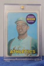 1969 Topps Reggie Jackson #260 - Rookie Card RC - Excellent 