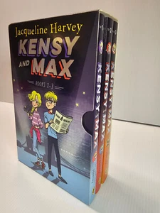 3x KENSY AND MAX 1-3 Box Set Bundle Lot Jacqueline Harvey - Paperback - Picture 1 of 4
