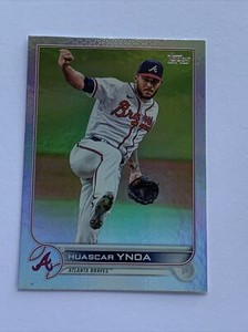 2022 Topps Series 1 Huascar Ynoa Rainbow Foil #3 Atlanta Braves