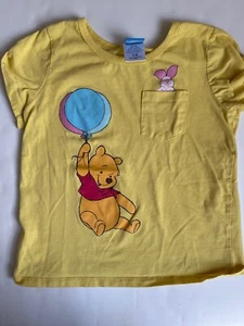 Girls Disney Winnie The Pooh Tee Tshirt Size 7 - Picture 1 of 4