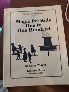 Magic for Kids One to One Hundred by Larry Wright - Picture 1 of 7