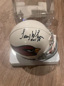 Larry Wilson Cardinals HOF signierter Minihelm JSA  - Bild 1 von 4