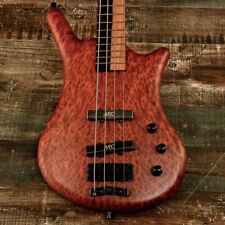 Warwick / Custom Shop Thumb Bass Bolt On 4st Red Wood Natural Transparent Satin