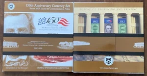 150th Anniversary Currency Set Series 2009 $2 and $5 Commemorative Notes US.BEP - Bild 1 von 15