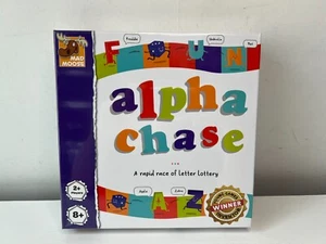 Alpha Chase Educational Game Children’s Alphabet Board Game by mad moose NEW - Picture 1 of 6