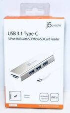 Facibom Type-C Cable 3 in 1 USB OTG Host Cable Hub Cord Splitter