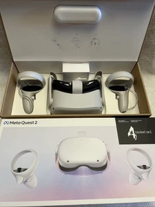 Meta Quest 2 - 128GB Advanced All-In-One VR Headset - Adult Owned Nice Condition - Picture 1 of 13