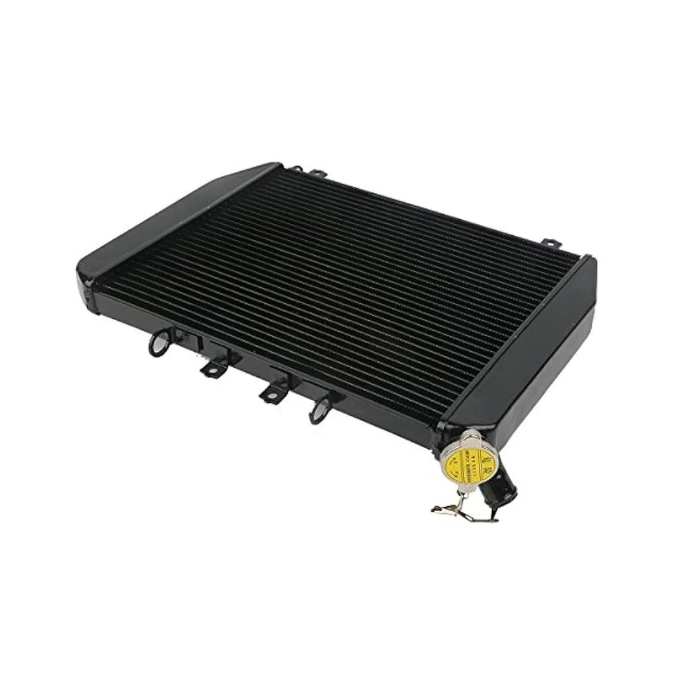 For  Radiator for Kawasaki Ninja ZX12R 2000,2001 Black Aluminum Replacement Foto 1 de 4