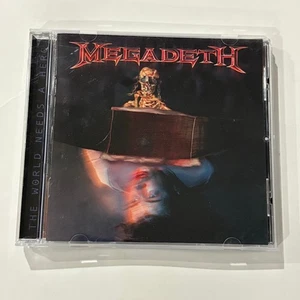 Megadeth - The World Needs a Hero CD 2001 Heavy Metal Sanctuary - Imagen 1 de 5