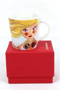 Taza/taza de café espresso Starbucks Siren Mermaid Demitasse 2015 3 oz en caja original - Imagen 1 de 12