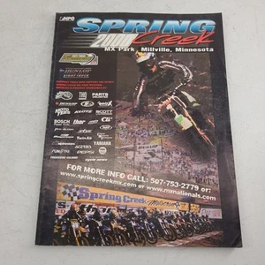 Spring Creek MX Park Millville Minnesota 2000 Nat'l Motocross Souvenir Program - Picture 1 of 9