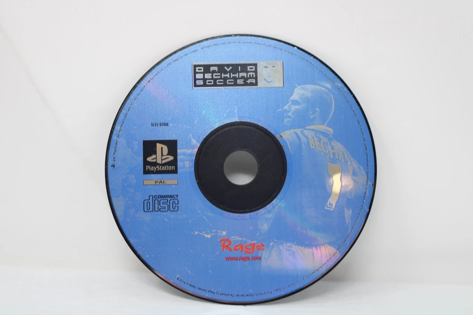 David Beckham Soccer (Sony Playstation PS1 Game) PAL Version - Image 1 of 1