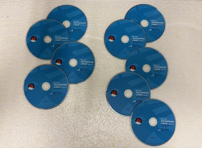 Red Hat Enterprise Linux 4 Server CDs for 32bit x86 / 64bit AMD64 & Intel EM64T - Image 1 of 3
