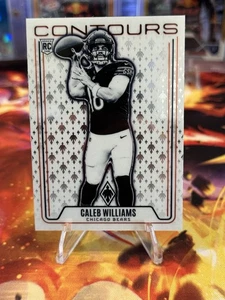 2024 Panini Phoenix  Contours Caleb Williams #CON-CWS RC Chicago Bears Rookie SP - Picture 1 of 2