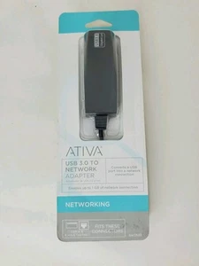 Ativa USB 3.0 To Network Adapter 529-878 Converts USB Port To Network Connection - Picture 1 of 2
