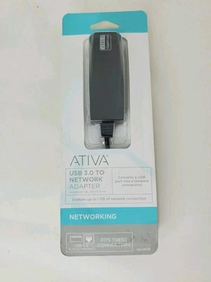 Ativa USB 3.0 To Network Adapter 529-878 Converts USB Port To Network Connection - Image 1 of 2