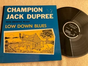 Champion Jack Dupree - Low Down Blues (Mono) (1st Pressing) (VG+) - Imagen 1 de 3