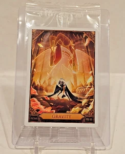 Tarjeta coleccionable Hazbin Hotel NYCC 2025 Foil Promo PR-16 gravedad - nueva y sellada - Imagen 1 de 3