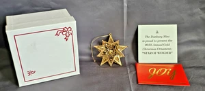 2013 Star of Wonder - Annual Gold-Plated Ornament from Danbury Mint - Picture 1 of 3