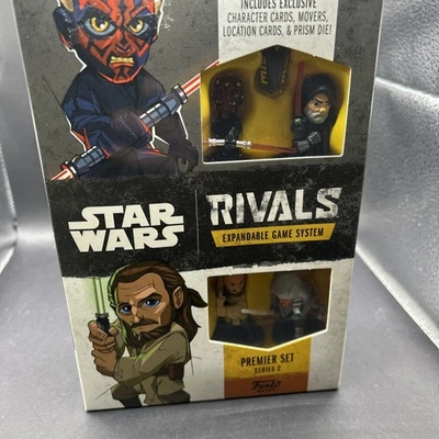 Funko Star Wars Rivals Series 2 Premier Set Maul, Baylon, Qui-Gon Jinn, Ahsoka  - Imagem 1 de 2