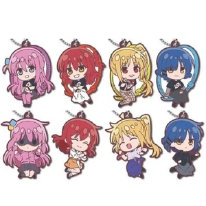 Bocchi The Rock figure rubber key chain Lot 8 set anime Japan mascot m645 - Picture 1 of 6