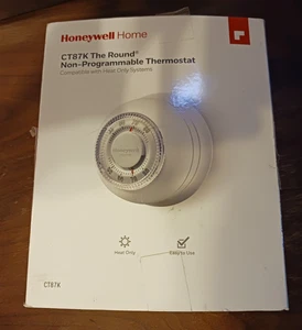 Honeywell The Round Non-Programmable Heat Only Thermostat CT87K - Picture 1 of 6