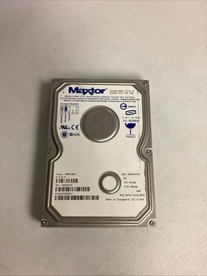 Maxtor DiamondMax Plus 9 250GB ATA/133 HDD 3.5'' Hard Drive Wiped - Image 1 of 4