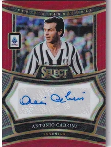 Panini Select Serie A 2024-25 No. SS-ACA Antonio Carbini Auto Red Prizm - Bild 1 von 2