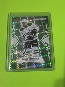 Logan Stankoven 2024-25 Upper Deck Ice Emerald Green Parallel RC Card #101 - Picture 1 of 2