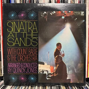 FRANK SINATRA + COUNT BASIE + QUINCY JONES - SINATRA AT THE SANDS (VINYL 2LP) - Picture 1 of 7