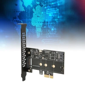 PCIe-zu--Erweiterungskarte 6 Gbit/s PCIe-zu-Sata3.0 M2-NGFF-Erweiter KUI - Photo 1/23