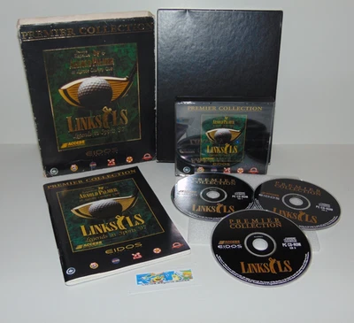 Links LS Legends in Sport 97 Premier Collection PC CD Arnold Palmer Golf Big Box - Image 1 of 4
