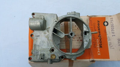 NOS 1970 CHEVROLET+CHEVELLE+NOVA+CAMARO 350 2 BBL CARB AIR HORN ASSEMBLY 7036793 Foto 1 de 2