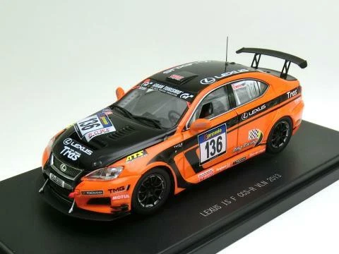 Ebbro 1:43 Lexus IS F CCS-R VLN 2013 #136 from Japan - Image 1 of 1