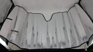 HeatShield Windshield Sun Shade Custom-Fit Ram 1500 Truck 2010-2018 Reflector - Picture 1 of 13